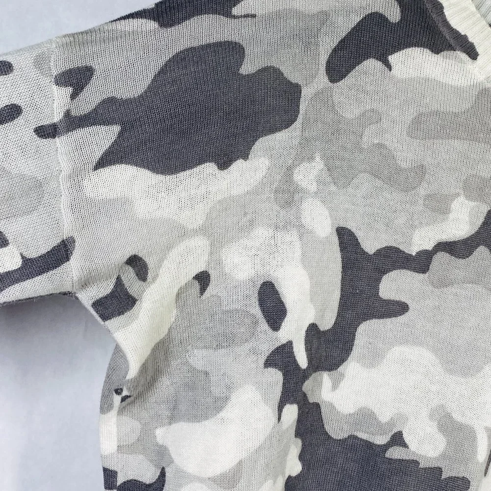 Evereve Jamison Open Back Camo Sweater - Picture 2 of 8